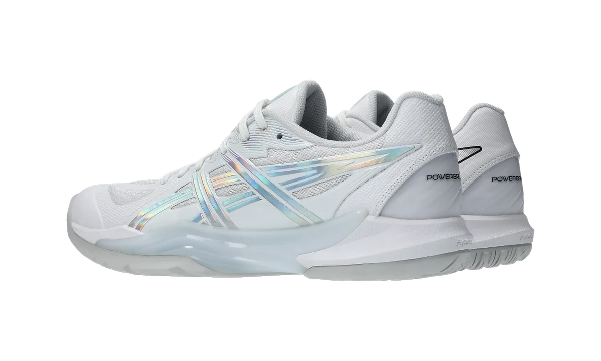 Overkicks - ASICS Powerbreak FF White Pure Silver (1073A090-100) - par completo