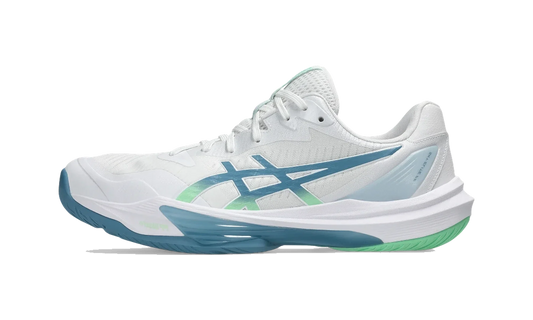 Overkicks - ASICS Sky Elite FF 3 White Saba Blue (1051A080-106) - vista lateral