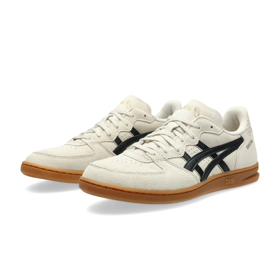 Overkicks - ASICS Skyhand OG Oatmeal Black (1203A452-250) - vista trasera