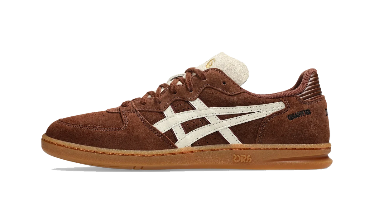 Overkicks - ASICS Skyhand OG Reddish Brown Oatmeal (1203A452-200) - vista lateral