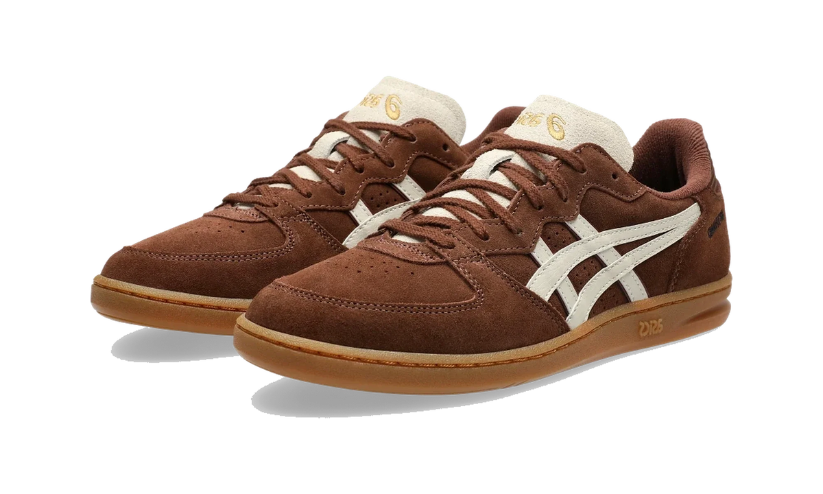 Overkicks - ASICS Skyhand OG Reddish Brown Oatmeal (1203A452-200) - vista trasera
