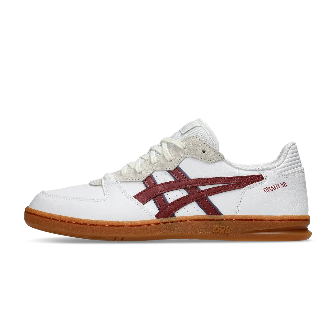 Overkicks - ASICS Skyhand OG White Brisket Red Gum (1203A451-105) - vista lateral