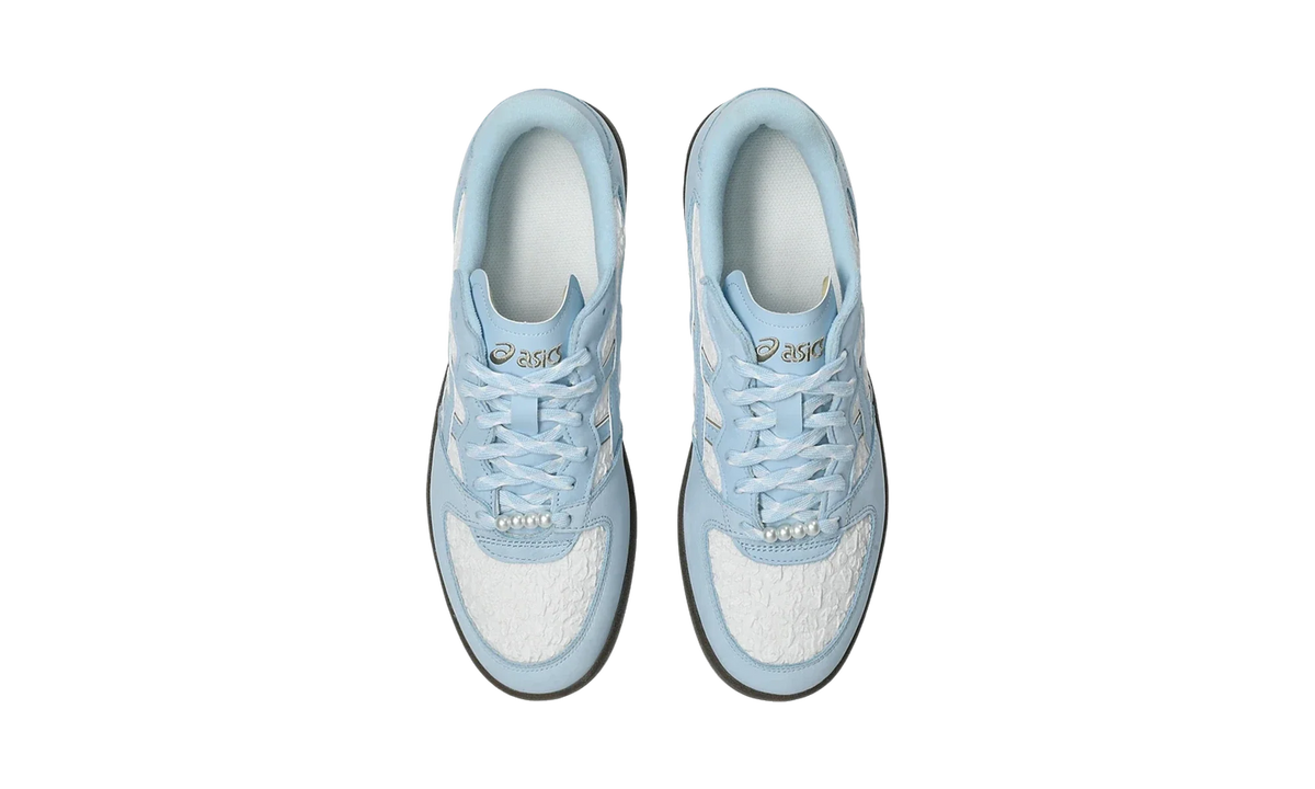 Overkicks - ASICS Skyhand OG White Faded Denim (1203A880-100) - detalle suela