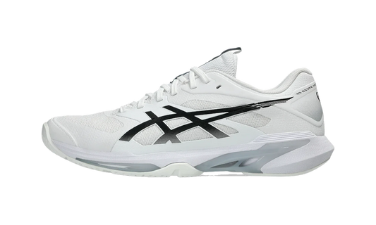 Overkicks - ASICS Solution Speed FF 4 White Black (1041A532-100) - vista lateral