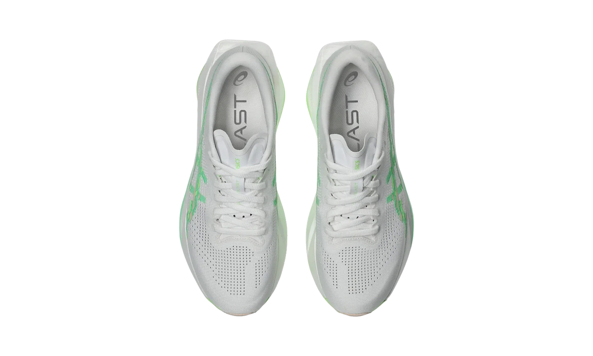 Overkicks - ASICS Sonicblast White Vital Green (Womens) (1012B862-101) - detalle suela