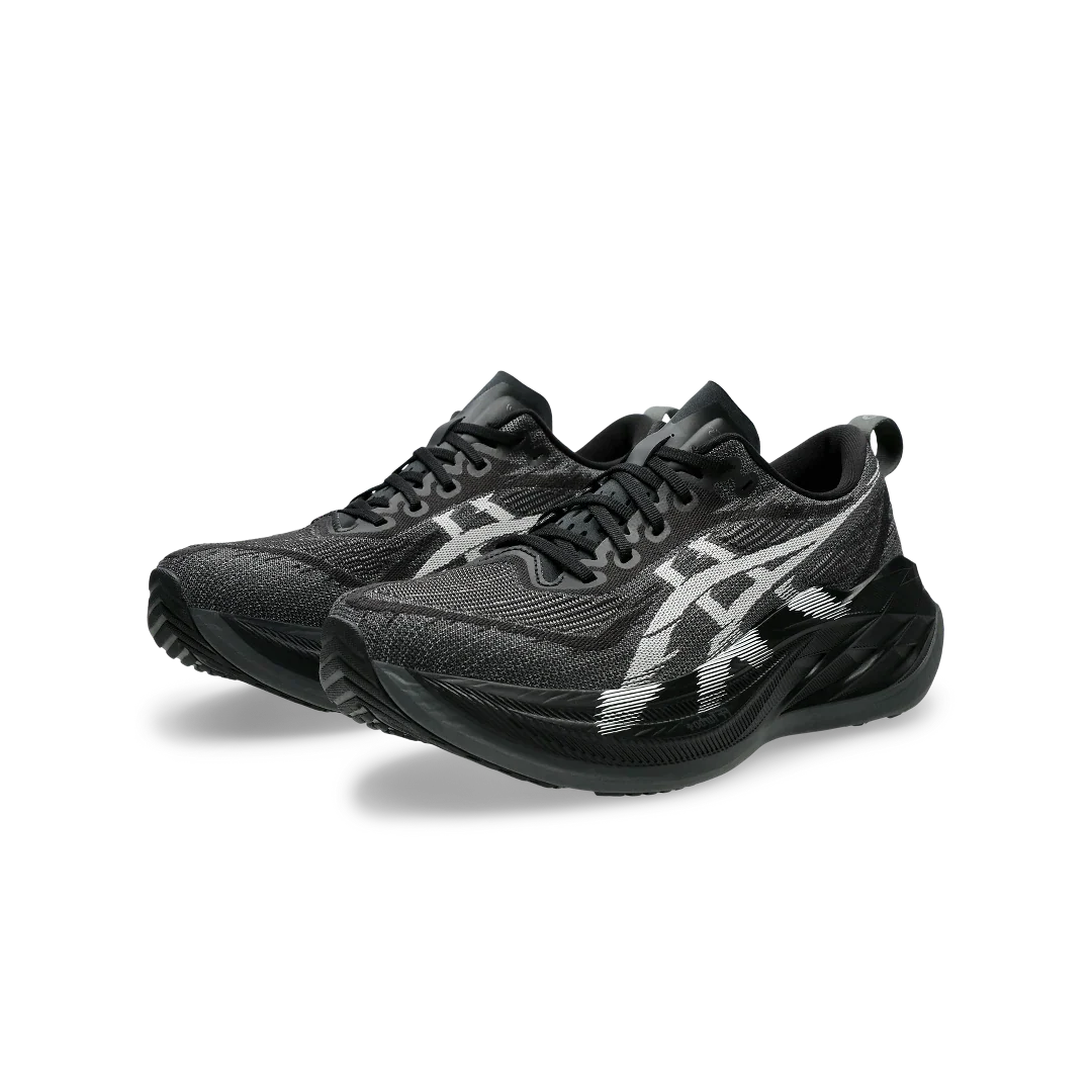 Overkicks - ASICS Superblast 2 Black White (1013A160-001) - vista trasera