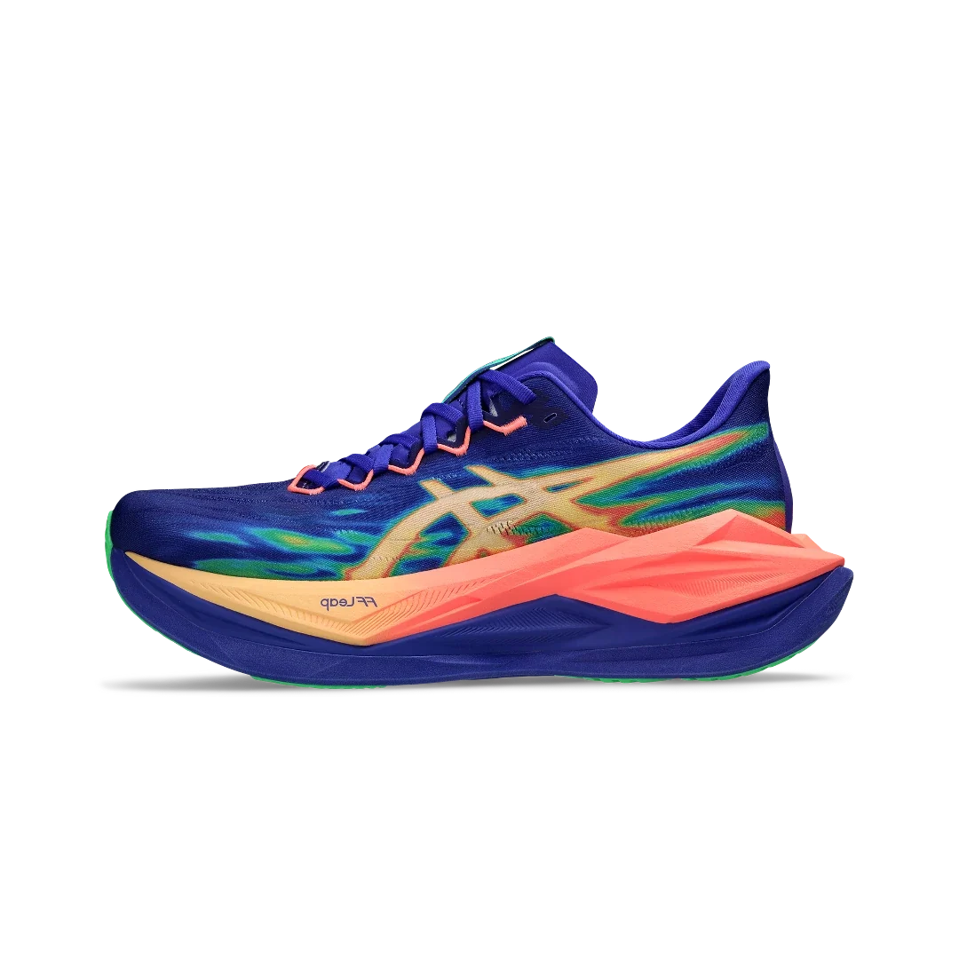 Overkicks - ASICS Superblast 3 Cobalt Burst Light Orange (1013A177-400) - vista lateral