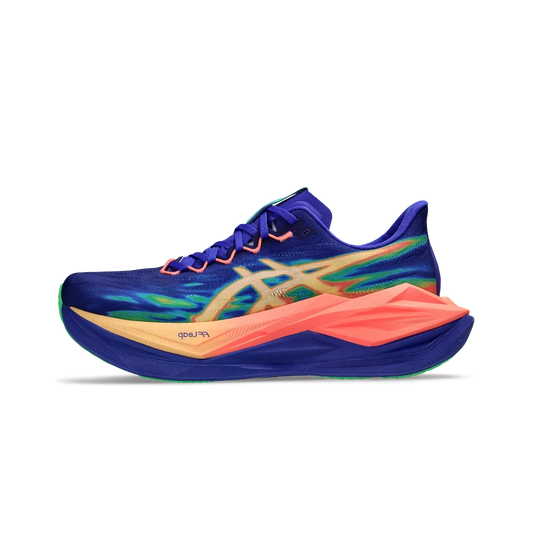 Overkicks - ASICS Superblast 3 Cobalt Burst Light Orange (1013A177-400) - vista lateral