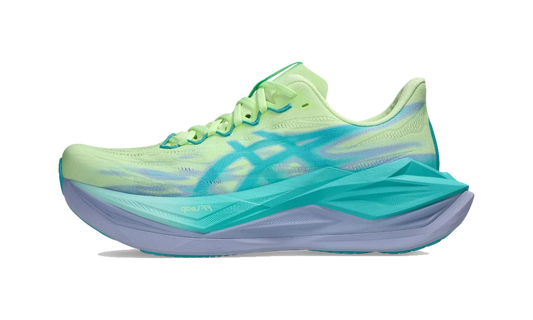 Overkicks - ASICS Superblast 3 Illuminate Yellow Energy Aqua (1013A177-750) - vista lateral