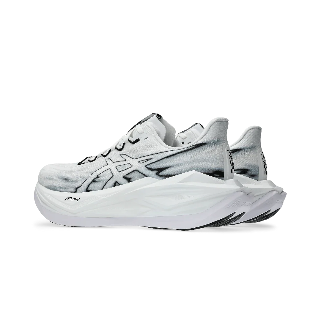 Overkicks - ASICS Superblast 3 White Black (1013A177-100) - par completo