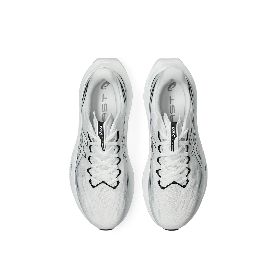 Overkicks - ASICS Superblast 3 White Black (1013A177-100) - detalle suela