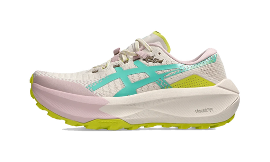 Overkicks - ASICS Trabuco Max 5 Mineral Beige Aurora Green (Womens) (1012B937-250) - vista lateral