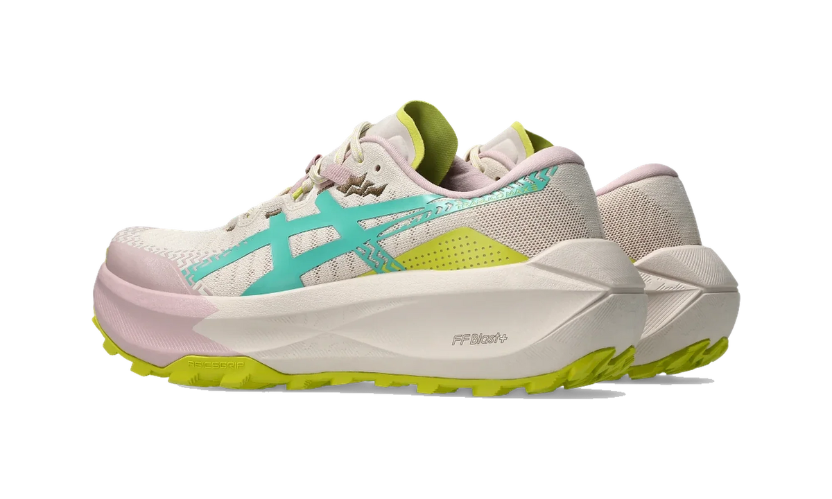 Overkicks - ASICS Trabuco Max 5 Mineral Beige Aurora Green (Womens) (1012B937-250) - par completo