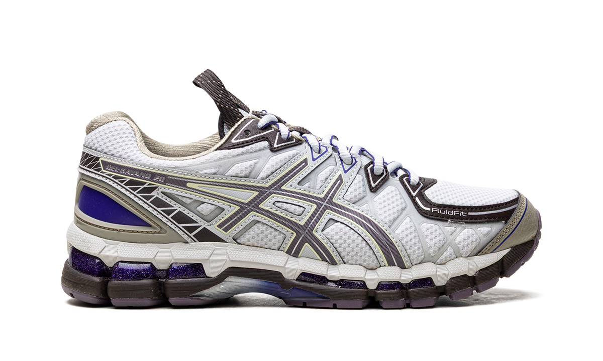 Overkicks - ASICS UB10-S Gel-Kayano 20 Kiko Kostadinov Glacier Lavender Grey (1203A640-020) - detalle talon