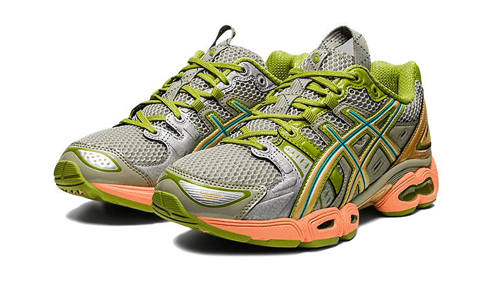 Overkicks - ASICS UB3-S Gel-Nimbus 9 Kiko Kostadinov Abbey Stone (Womens) (1202A277-020) - vista trasera