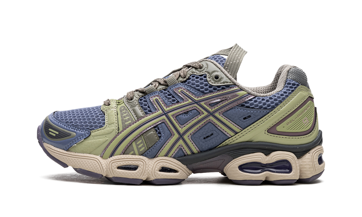 Overkicks - ASICS UB3-S Gel-Nimbus 9 Kiko Kostadinov Stonewash (Womens) (1202A277-400) - vista lateral
