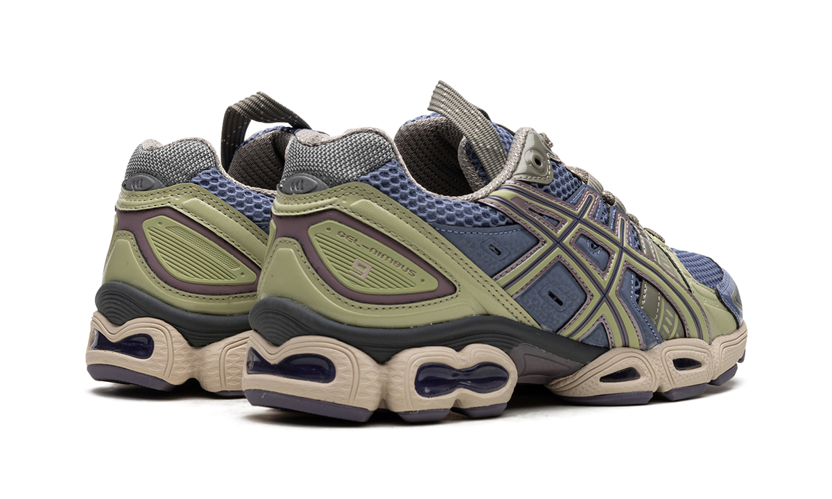 Overkicks - ASICS UB3-S Gel-Nimbus 9 Kiko Kostadinov Stonewash (Womens) (1202A277-400) - par completo