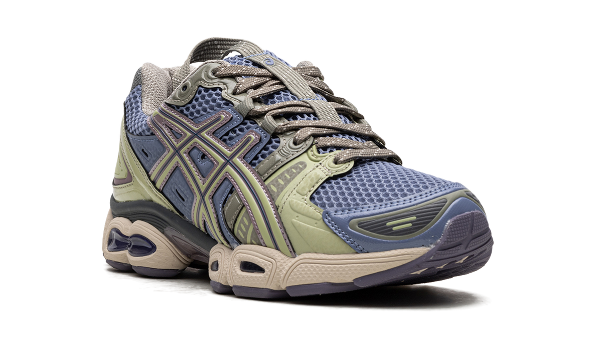 Overkicks - ASICS UB3-S Gel-Nimbus 9 Kiko Kostadinov Stonewash (Womens) (1202A277-400) - detalle lateral interior