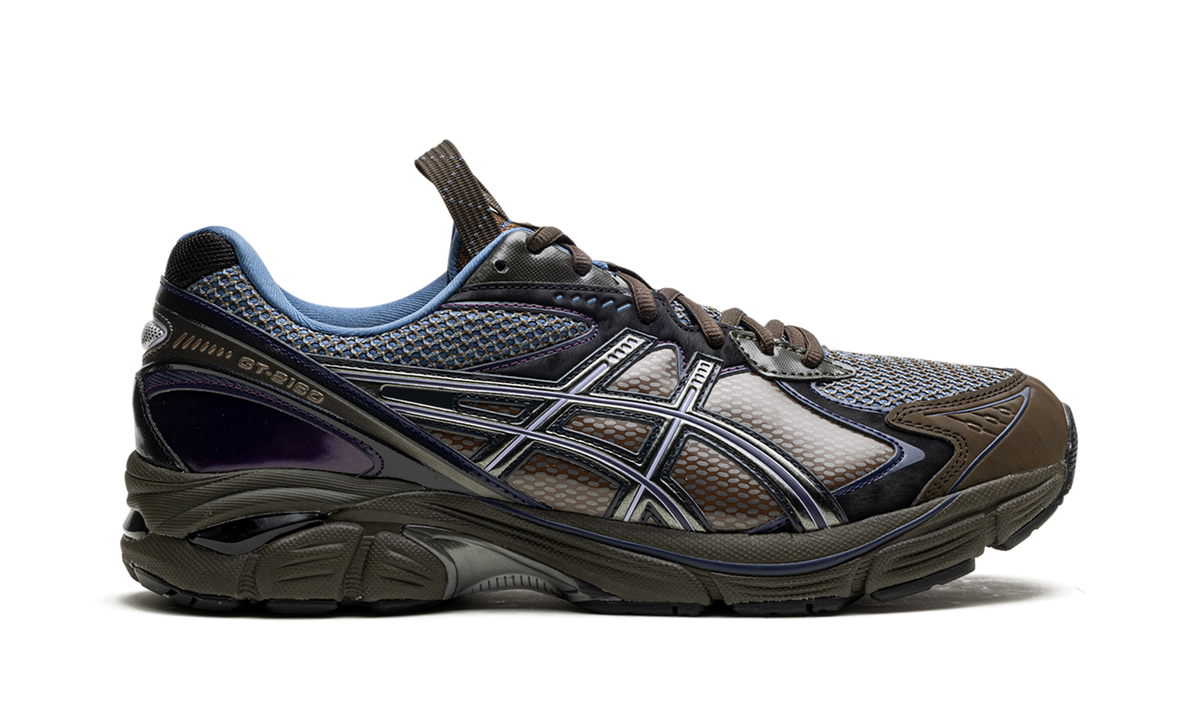 Overkicks - ASICS UB6-S GT-2160 Kiko Kostadinov Grey Floss Brown Storm (1203A421-400) - detalle talon