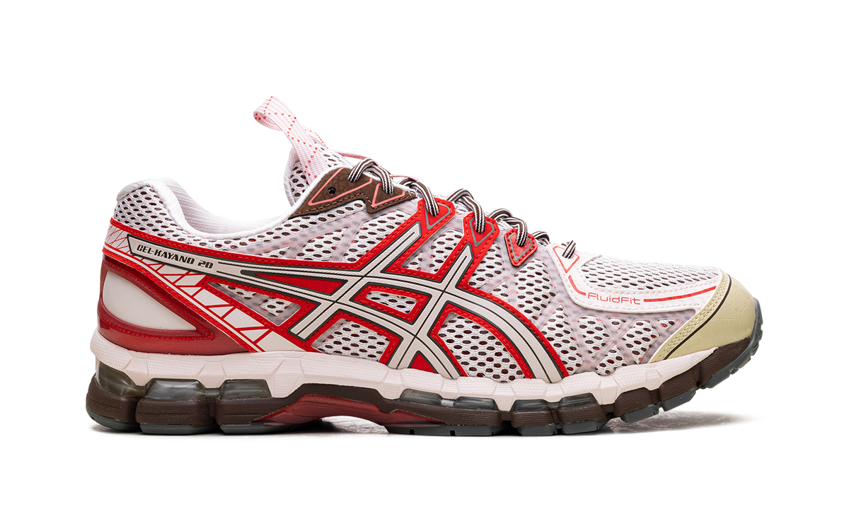 Overkicks - ASICS UB9-S Gel-Kayano 20 Kiko Kostadinov Crystal Pink (1203A456-700) - detalle talon