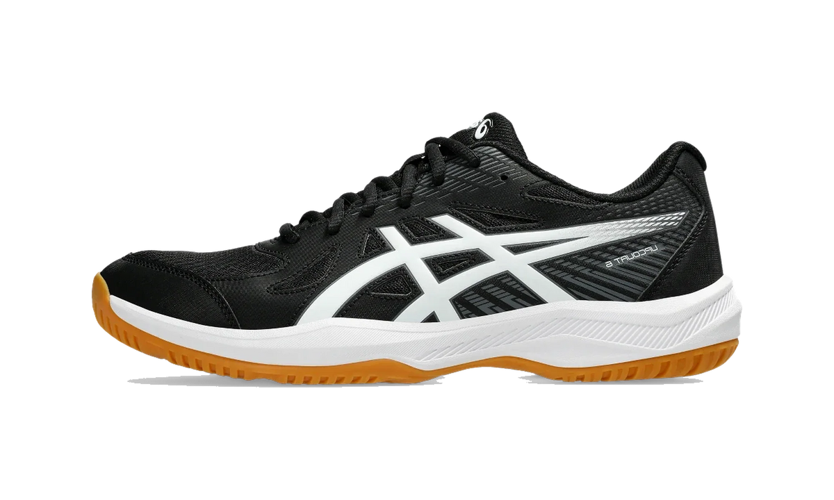 Overkicks - ASICS Upcourt 6 Black White (1071A104-001) - vista lateral