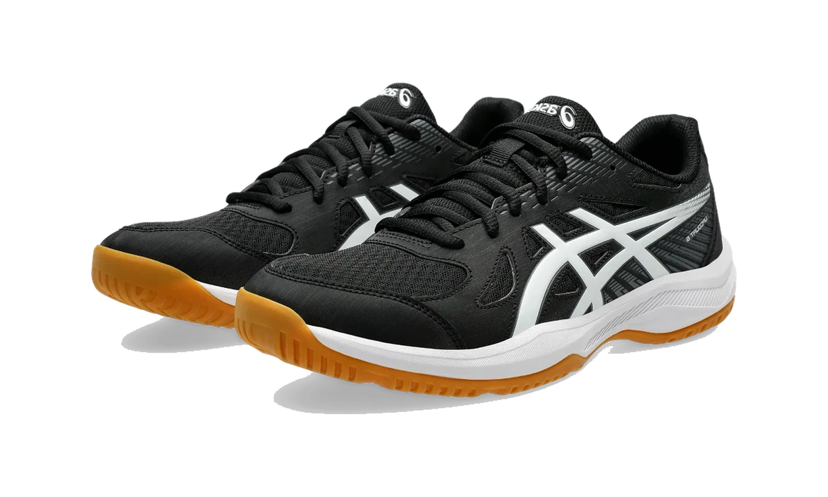 Overkicks - ASICS Upcourt 6 Black White (1071A104-001) - vista trasera