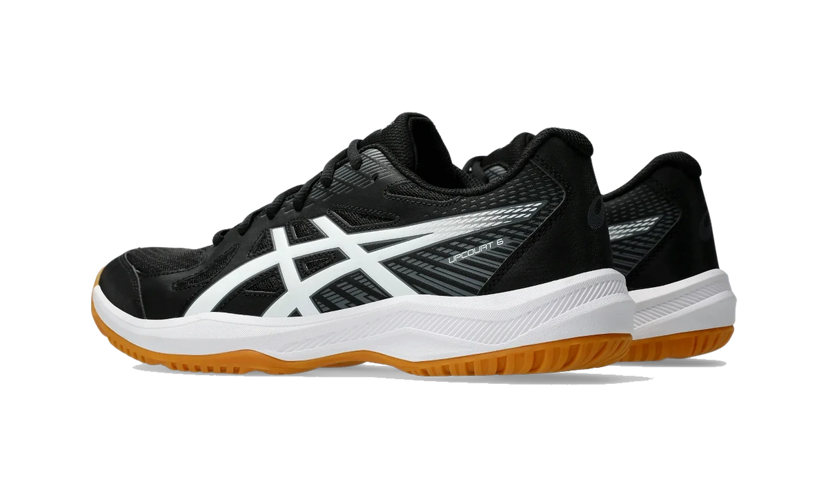 Overkicks - ASICS Upcourt 6 Black White (1071A104-001) - par completo
