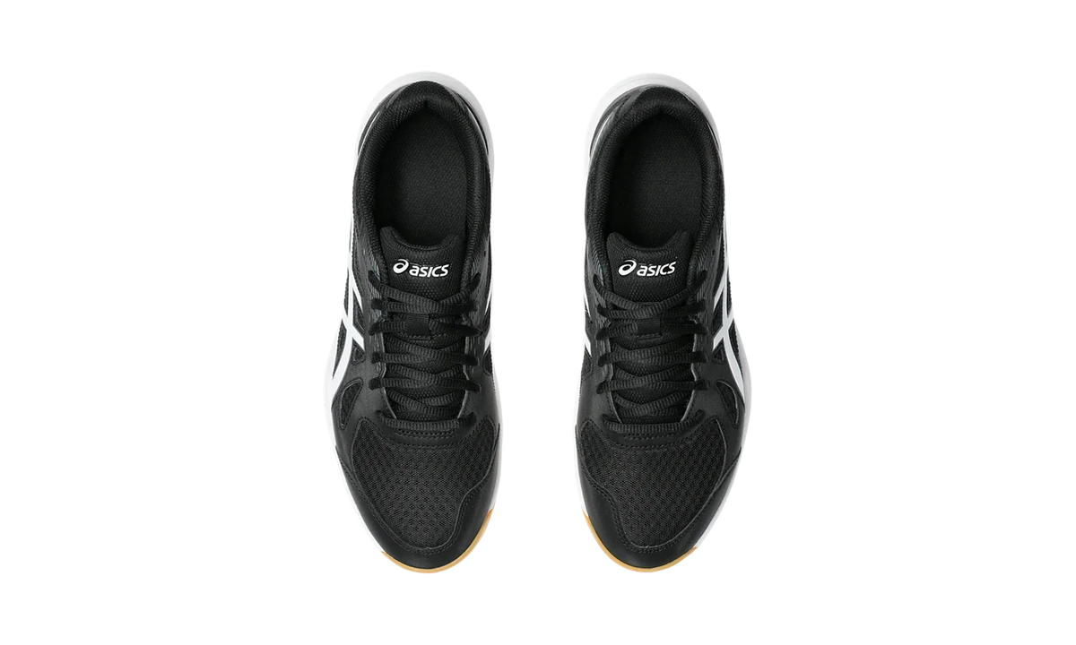 Overkicks - ASICS Upcourt 6 Black White (1071A104-001) - detalle suela