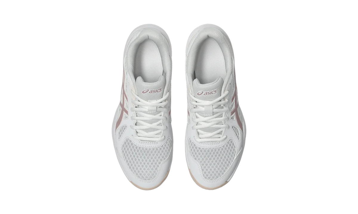 Overkicks - ASICS Upcourt 6 White Morganite (Womens) (1072A107-104) - detalle suela