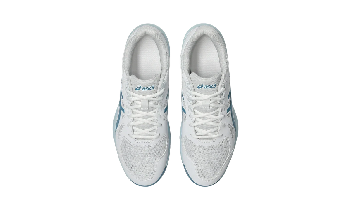 Overkicks - ASICS Upcourt 6 White Saba Blue (1071A104-105) - detalle suela