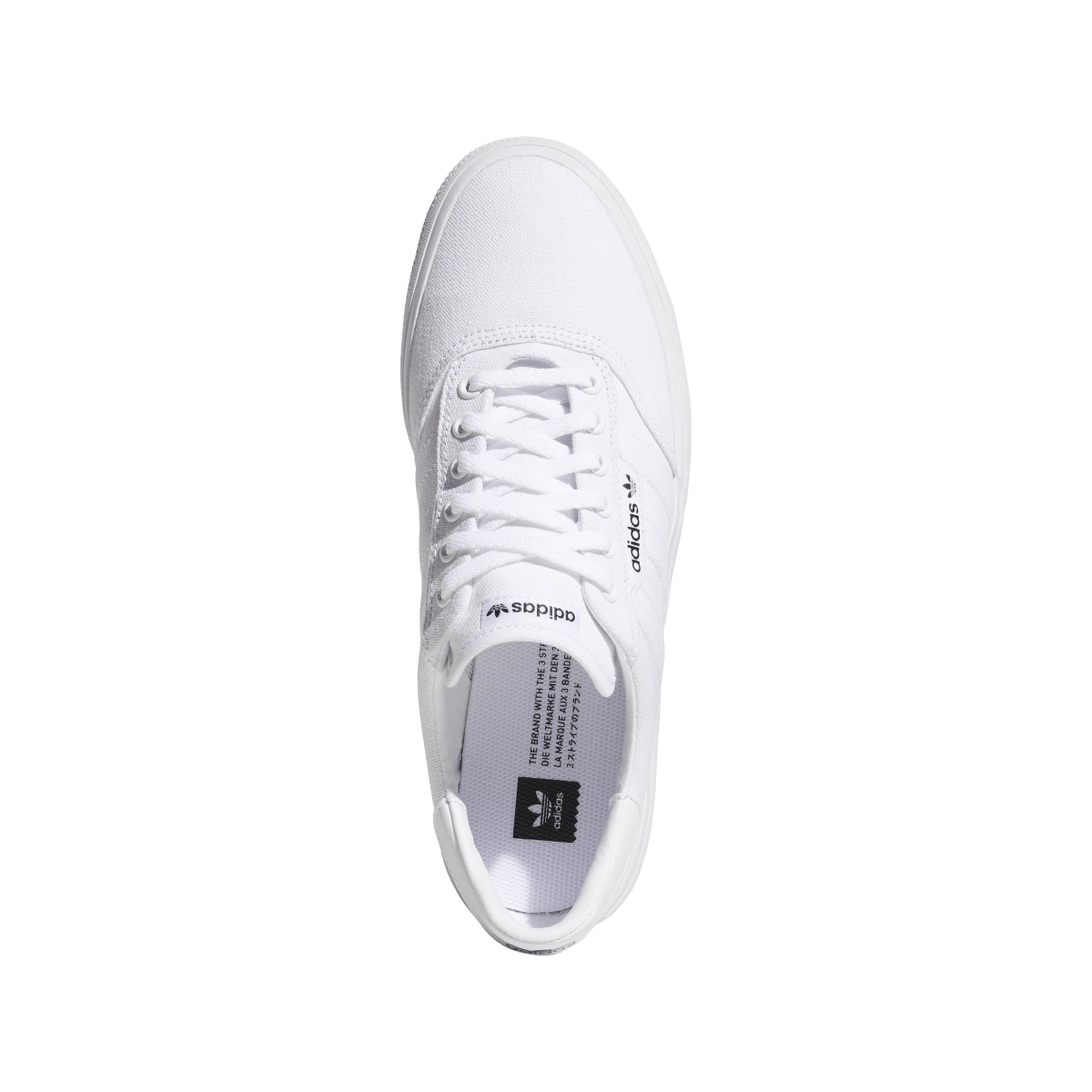 Overkicks - Adidas 3MC Vulc Cloud White (B22705) - par completo