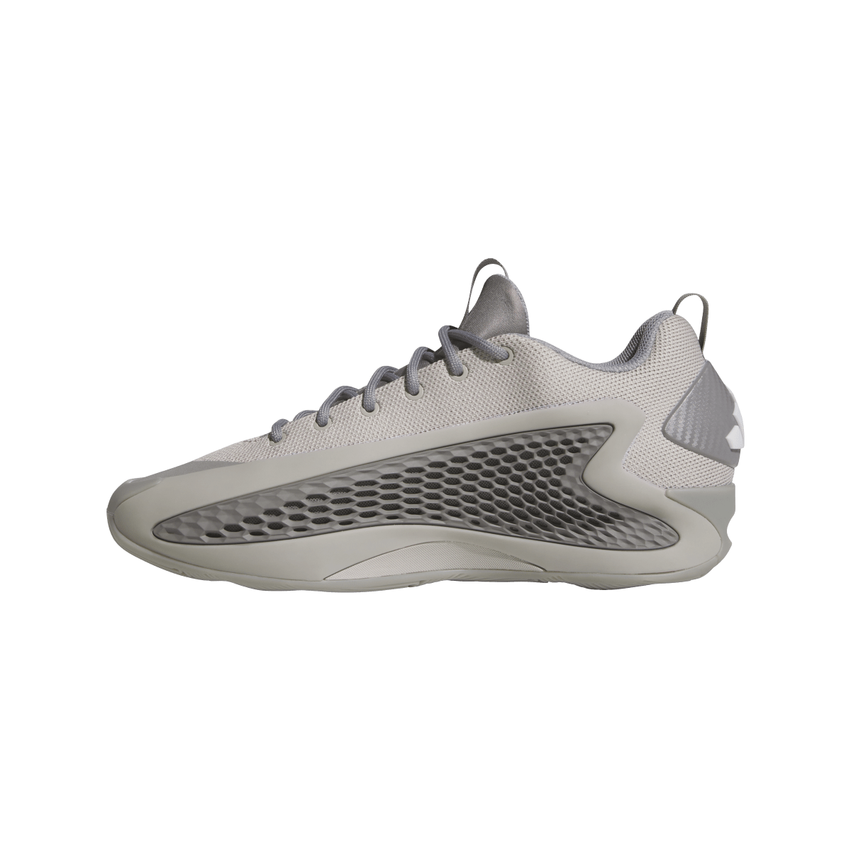 Overkicks - Adidas AE 1 Low Metallic Grey (JS1775) - detalle talon