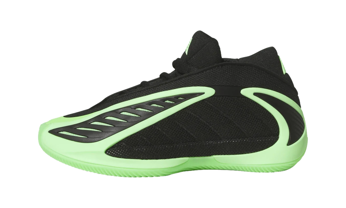 Overkicks - Adidas AE 2 Black Lime Burst (GS) (JQ2049) - vista lateral
