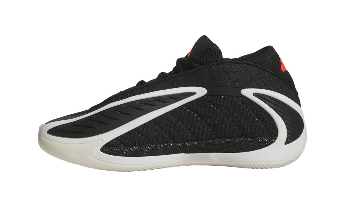 Overkicks - Adidas AE 2 Black White Red (JS3508) - detalle talon