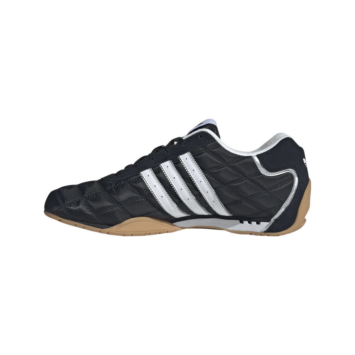 Overkicks - Adidas Adi Racer Lo Black White Gum (JQ5757) - detalle talon