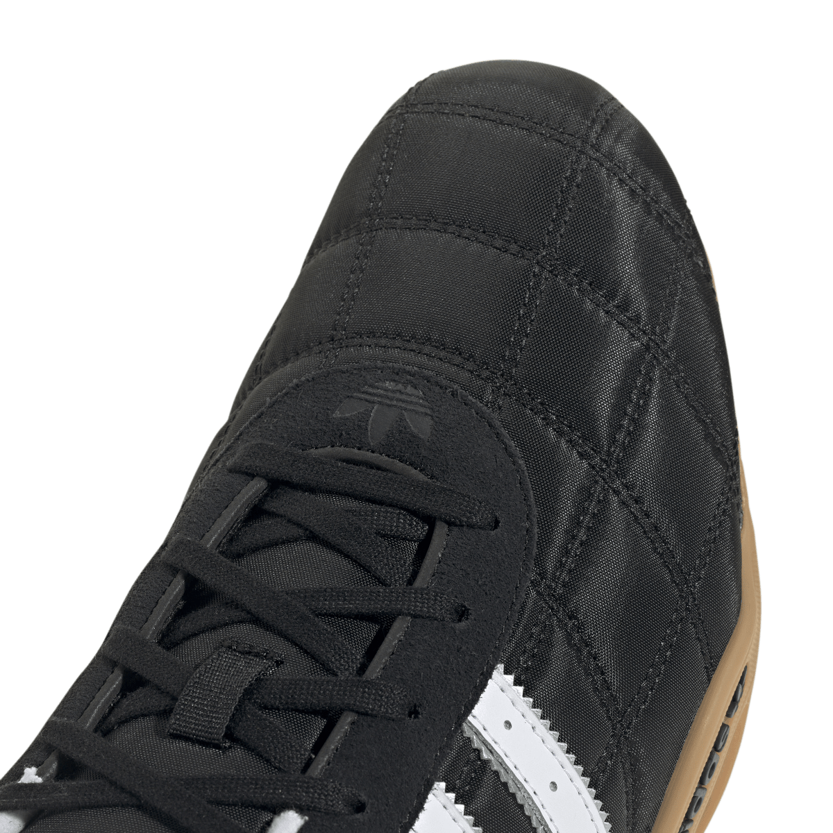 Overkicks - Adidas Adi Racer Lo Black White Gum (JQ5757) - detalle lateral interior