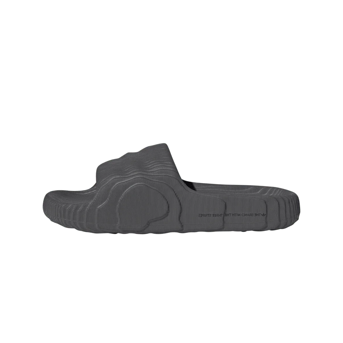 Overkicks - Adidas Adilette 22 Slides Grey Five (HP6522) - vista lateral