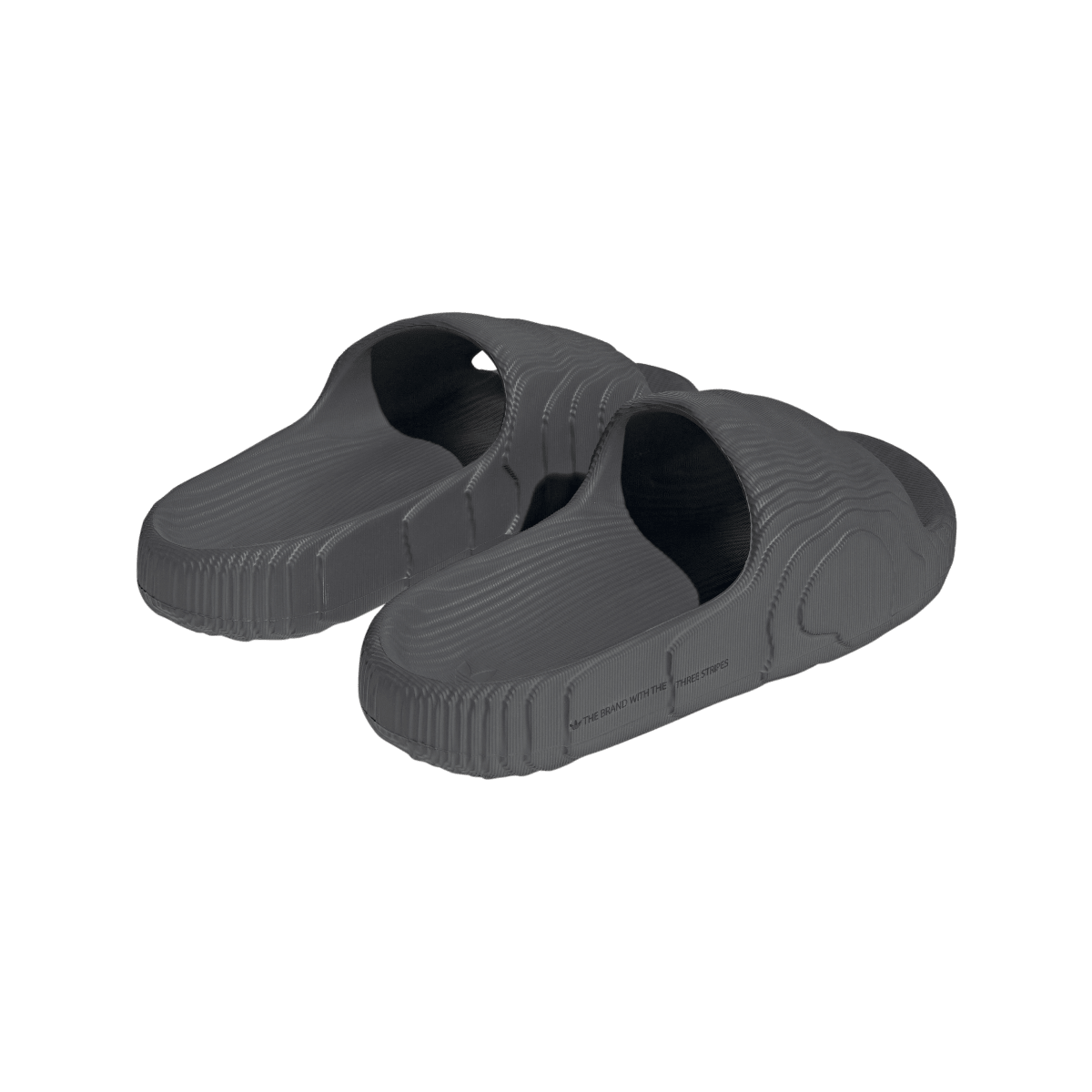 Overkicks - Adidas Adilette 22 Slides Grey Five (HP6522) - vista superior
