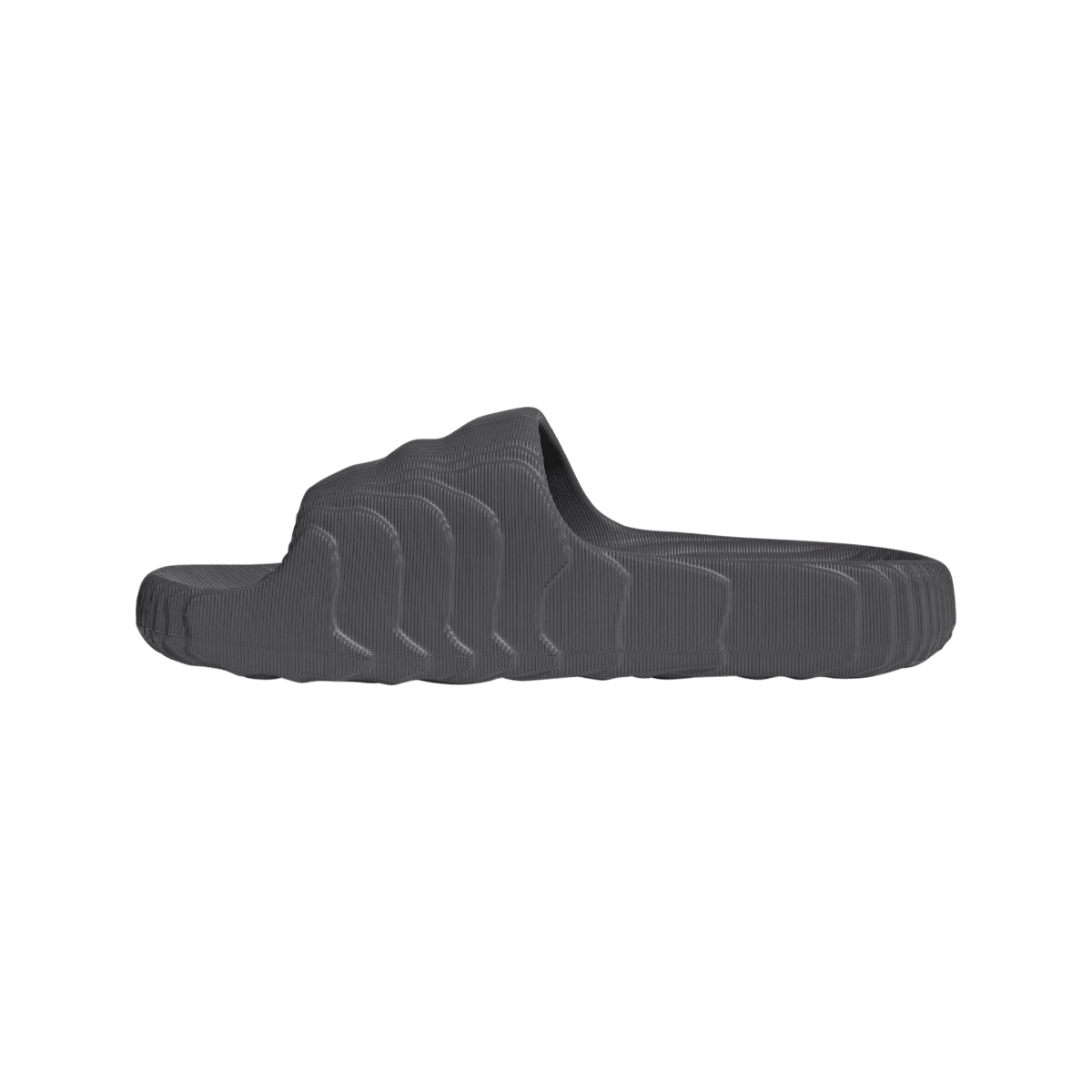 Overkicks - Adidas Adilette 22 Slides Grey Five (HP6522) - detalle talon