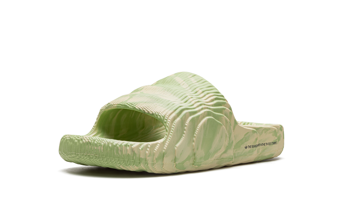 Overkicks - Adidas Adilette 22 Slides Magic Lime St Desert Sand (GY1597) - detalle suela