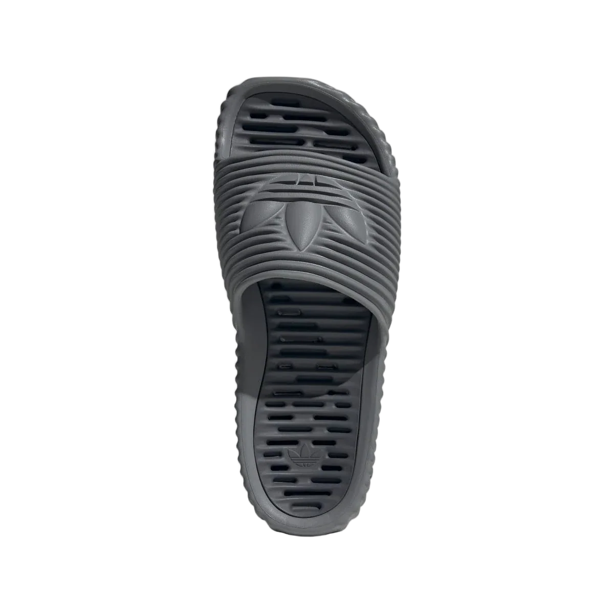Overkicks - Adidas Adilette 25 Slides Grey Three Grey Four (JR3614) - vista trasera