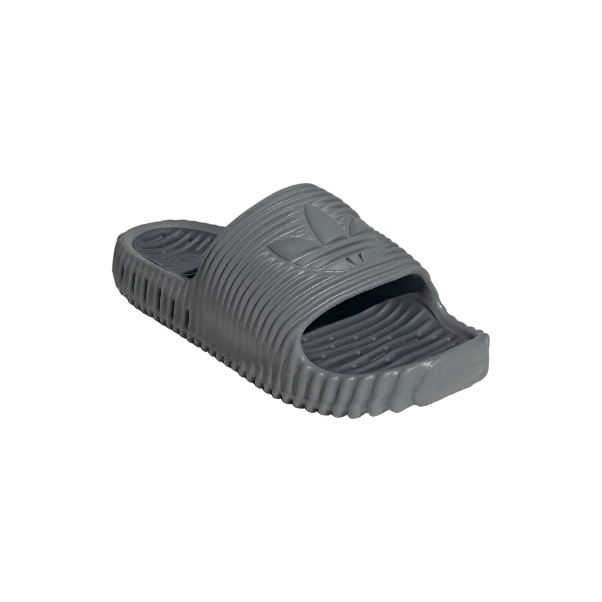 Overkicks - Adidas Adilette 25 Slides Grey Three Grey Four (JR3614) - detalle suela