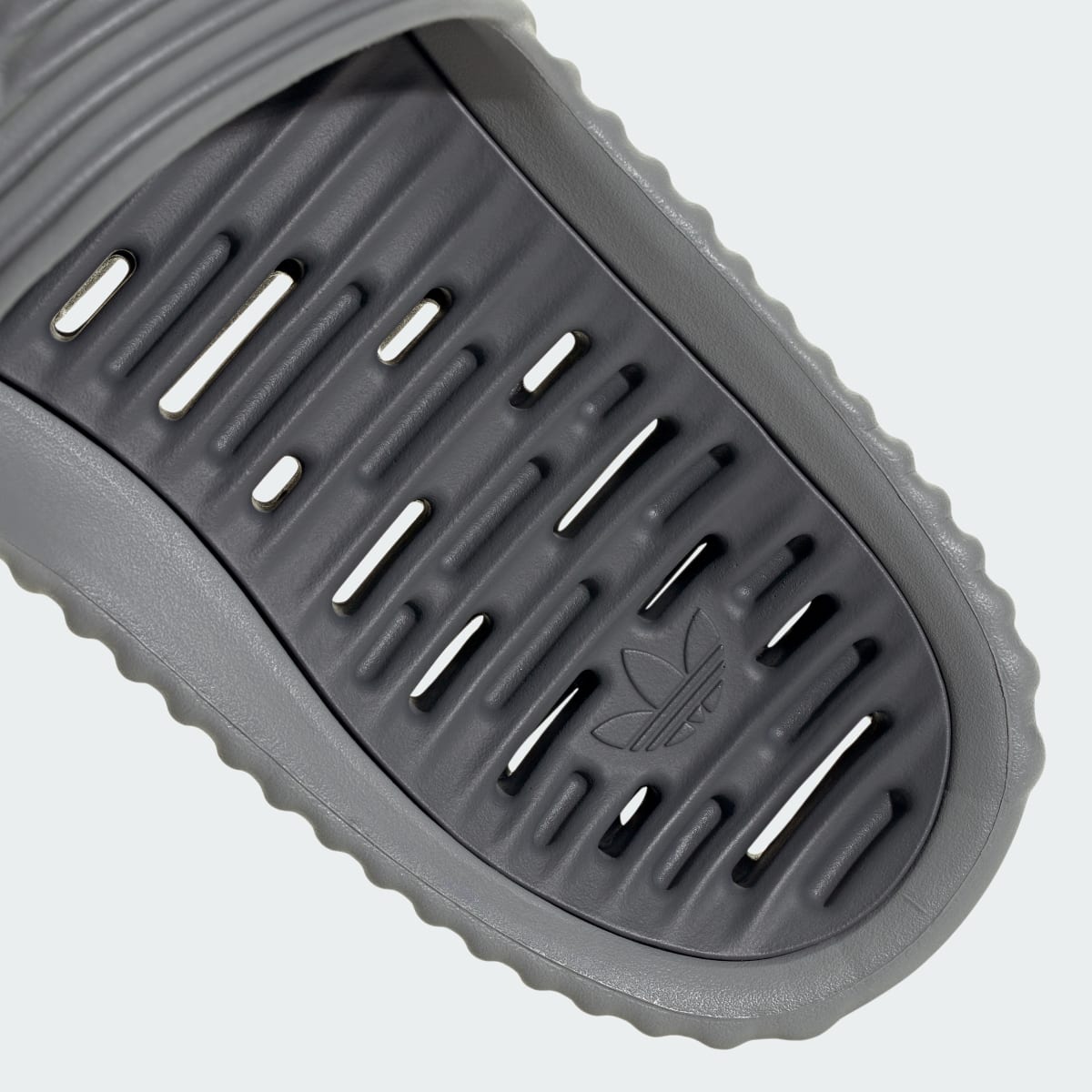 Overkicks - Adidas Adilette 25 Slides Grey Three Grey Four (JR3614) - detalle