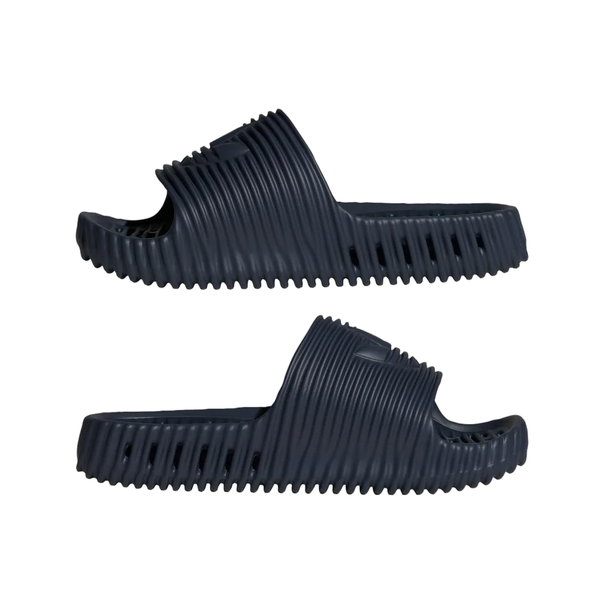 Overkicks - Adidas Adilette 25 Slides Shadow Navy Legend Ink (JR3615) - detalle lateral interior