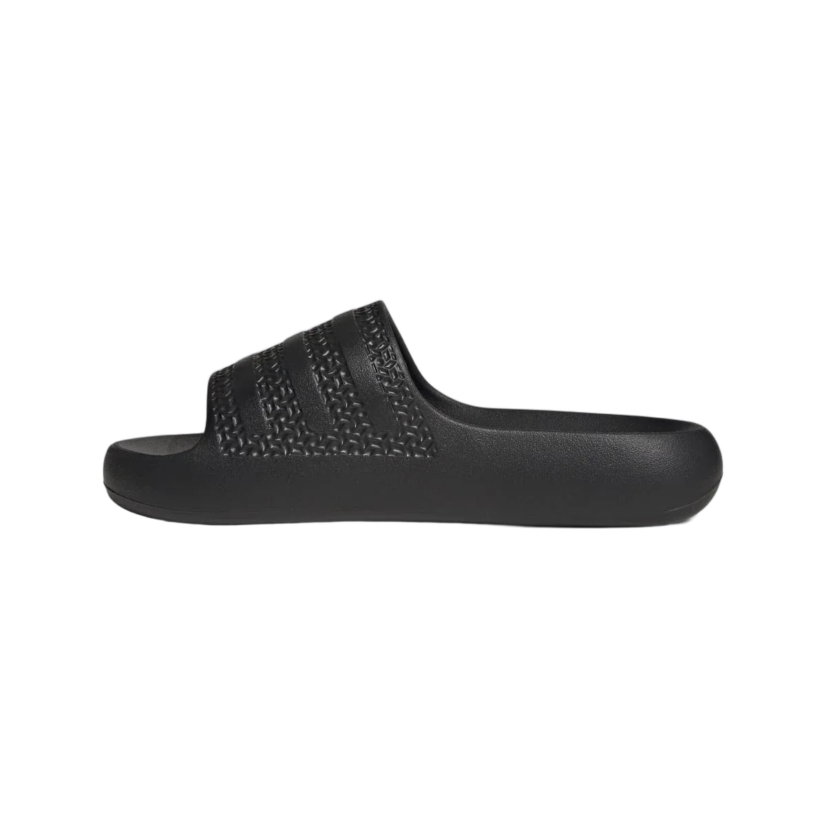 Overkicks - Adidas Adilette Ayoon Core Black Cloud White (Womens) (GX1979) - detalle talon