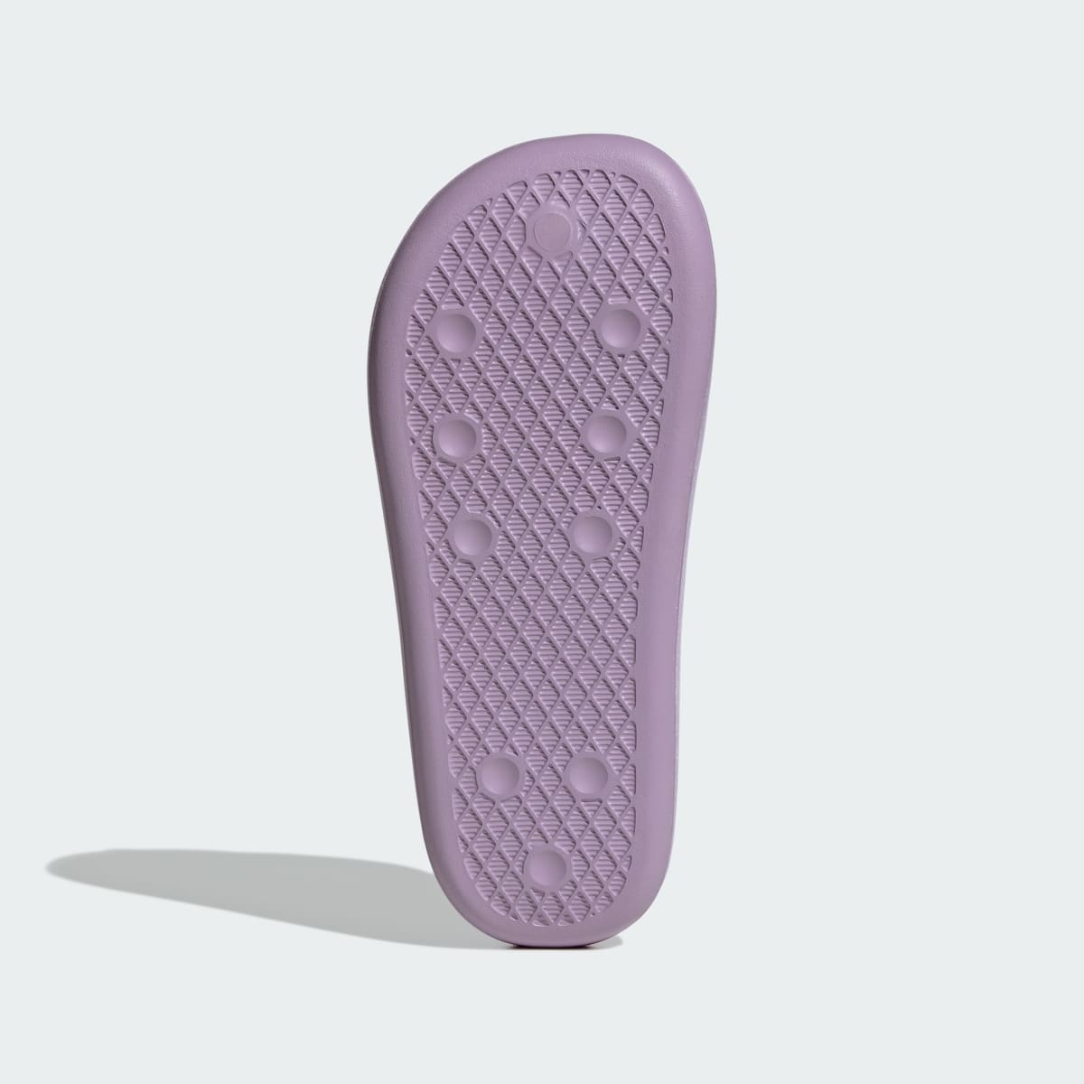 Overkicks - Adidas Adilette Ayoon Slides Powder Plum (Womens) (JQ5695) - detalle suela