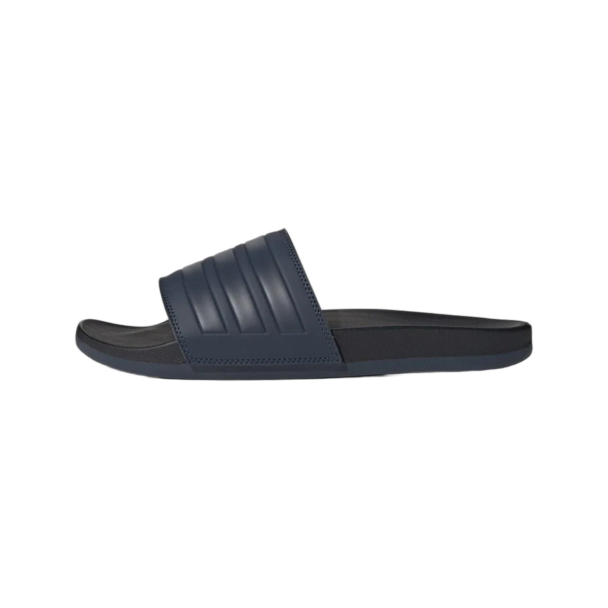 Overkicks - Adidas Adilette Comfort Slides Shadow Navy Core Black (JP5735) - vista lateral