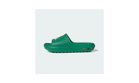 Overkicks - Adidas Adilette Lumia Slides The Simpsons Court Green (HQ2581) - vista lateral