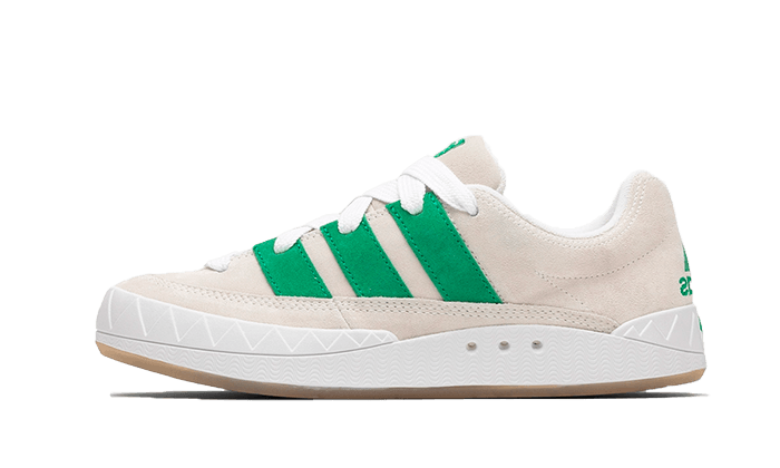 Overkicks - Adidas Adimatic Bodega Beams Off White Green (HR0776) - vista lateral