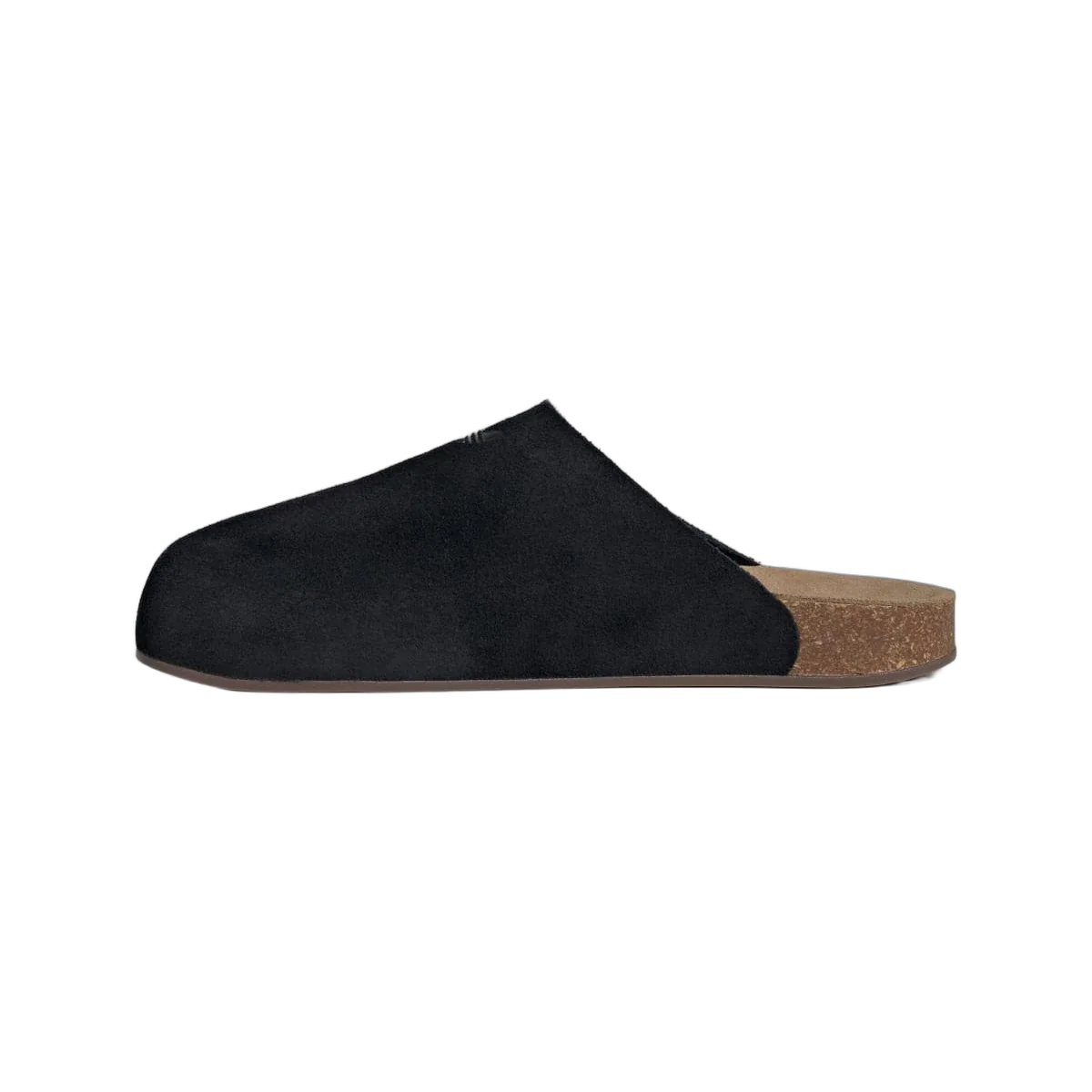 Overkicks - Adidas Adimule Slides Core Black Gum (JQ4367) - detalle talon